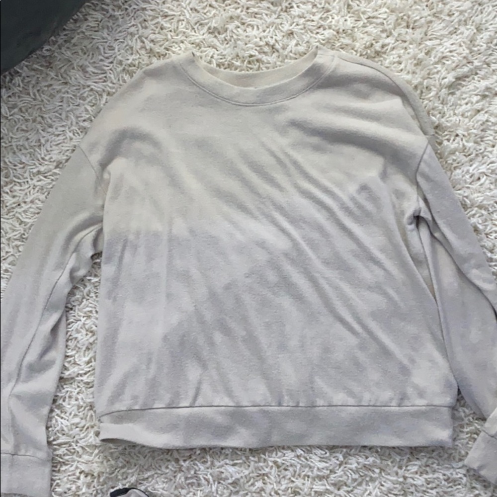 Cream sweater